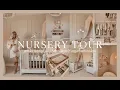 NURSERY TOUR Gender Neutral Nursery Cosy Boho Decor Organisation Ideas