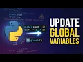 70 Python Updating Global Variables global Keyword vs globals Explained