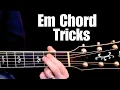 5 Easy e minor chord riffs to play when you pick up your guitar a guitar lesson