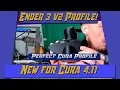 New Ender 3 v2 Profile for cura 4 11