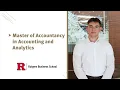 Rutgers master s in accounting Strong ROI Connections to Big 4 readies you for the CPA