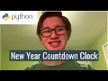 Python Tutorial 11 New Year Countdown Clock