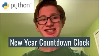 Python Tutorial 11 New Year Countdown Clock