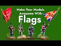 WARGAMING FLAGS - Easy Guide for Making Your Miniatures Look Awesome Historical Models Dioramas