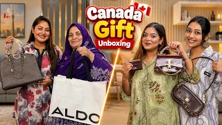 Canada থেকে পরিবারের জন্য গিফট নিয়ে আসলাম | Canada Gift Unboxing For Family | Nusrat Jahan Ontora