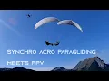 Lagu synchro acro paragliding meets FPV | Luke De Weert \u0026 Lukas Neu | GoPro HERO 10 4K