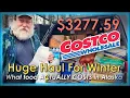 Gigantic Alaska Costco Shop and Haul - Prepare For Winter