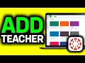 How To Add A Teacher To Canvas Course 2026 - Full Guide