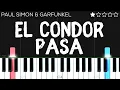 Download Lagu Paul Simon \u0026 Garfunkel - El Condor Pasa | EASY Piano Tutorial