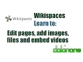 Wikispaces - Add and edit content