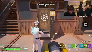 BIBI E JEY DISPUTANDO NO FORTNITE