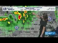13 ON YOUR SIDE Forecast Rounds of severe storms possible Monday
