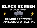 Download Lagu Thunder \u0026 Powerful Rain Sounds for Sleeping - 50 Hours Blackscreen Rain Sound Relaxation