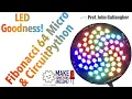MakerSnack - Fibonacci Micro 64 LED board and CircuitPython