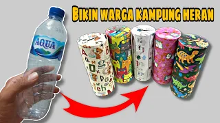 cara membuat celengan dari botol bekas yang bikin tetangga nyinyir ide kreatif