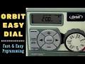 Orbit Sprinkler Controller Setup Orbit Easy Dial Programming