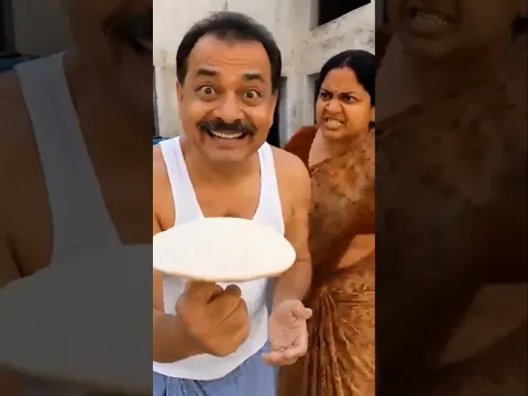 क्या ही गोल गोल रोटी बना दिया 🤩😲😂😂🥱🧟🧟🫓# Shorts # Vairal