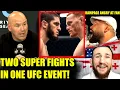 Download Lagu Dana White announces Two Super Title Fights for UFC 322,Rampage gets angry at fan,Merab rips Umar