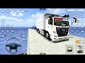 Lagu Hino Dump Truck Game - Transport Sand From Beach l Bus Simulator Indonesia