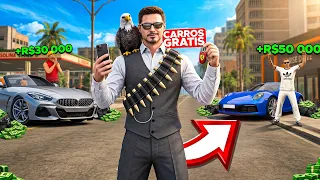DOANDO CARROS NOVOS PARA OS INICIANTES NO RIO RISE