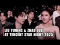 Lagu The Silent Moment That Shook Tencent Star Night 2025 | Liu Yuning \u0026 Zhao Lusi
