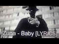 Zuna-Baby (LYRICS)