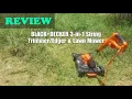 BLACK DECKER 3-in-1 String Lawn Mower - Review