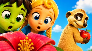 Who Took the Red Apple? 🍎😲 | Fun Kids Song by Doggy Doggy Cartoons