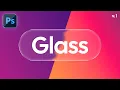 How to Create Glass Effect in Photoshop Tutorial Easy