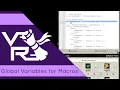 Global Variables with Macros Tutorial for FoundryVTT