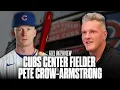 Cubs Star Pete Crow-Armstrong Joins Pat McAfee After Signing 4 Year 115 Million Contract