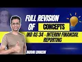 IND AS 34 - INTERIM FINANCIAL STATEMENTS CA FINAL REVISION LECTURE FR AFM BY BHAVIK CHOKSHI