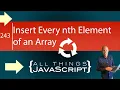 Insert Data into an Array Every so Many Elements