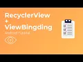 How to implement recyclerview with viewbinding - Android Tutorial