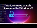 Securing Your Space How to Add a Password to Windows 11 10