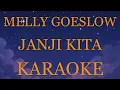Lagu Melly Goeslow - Janji Kita INSTRUMENTAL (disertai VIDEO LIRIK KARAOKE)