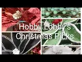 HOBBY LOBBY S GLAM CHRISTMAS DECOR FLORAL PICKS
