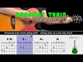 Download Lagu Easy play along series - RUNAWAY TRAIN - Guitar chords \u0026 Lyrics - Soul Asylum