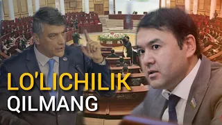 "LO'LICHILIK QILMANG" dahanaki tortishuv