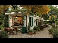 Elegant Jazz With Nature Therapy for Happy Living Mood | Warm Piano Music at Autumn's End