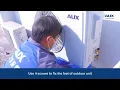 AUX Split AC Installation Tutorial