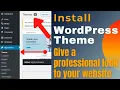 Wordpress theme install wordpress tutorial 2021 wordpress theme development tutorial in