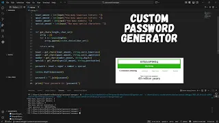 Build a Custom Password Generator in Python Beginner Tutorial