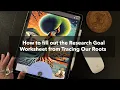 African American Genealogy Research Goals - How to Use My Worksheet