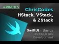 2020 SwiftUI - Stacking ZStack HStack ZStack