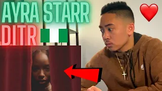 ayra starr ditr official music video american reaction nigerian music 
