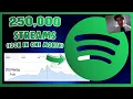 How to Get 250K STREAMS on Spotify (with Instagram/Facebook Ads)