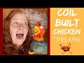 Watch me Build a Ceramic Chicken in less than 5 minutes Coil Building Clay Timelapse