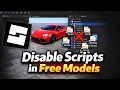 How to Disable All Scripts in a Roblox Model Instantly - Roblox Studio Quick Tip