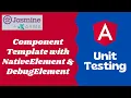 41 Testing Post Detail Component Template using nativeElement debugElement - Angular Unit Testing